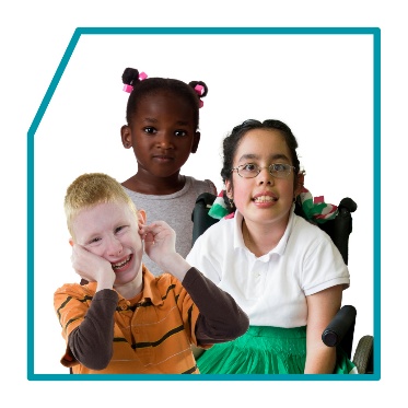 3 children with disability.